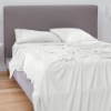 Picture of BEDGEAR BGS195003-FULL-WHITE-SHEET-SET