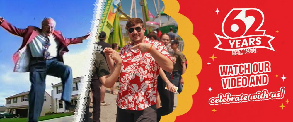  62 Years of Savings. 62 Years of Serving You.