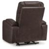 Schooner Rocks Dual Power Theater Chair - Umber Performance Fabric