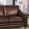Belfast Leather Sofa – Caramel Top Grain Leather