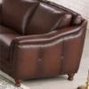 Belfast Leather Loveseat – Caramel Top Grain Leather