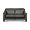 Belfast Stationary Loveseat – Ash Top Grain Leather