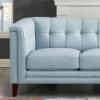Arvo Leather Sofa – Spa Blue Top Grain Leather