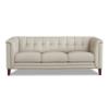 Arvo Leather Sofa – Vanilla Top Grain Leather