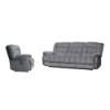 Picture of BARCALOUNGER BENTLEY-PWR-SOFA/RECLINER-GREY