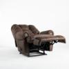 Comfort King Wall Saver Recliner in Walnut Performance Fabric