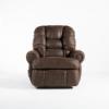 Comfort King Wall Saver Recliner in Walnut Performance Fabric