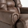 Comfort King Wall Saver Recliner in Walnut Performance Fabric