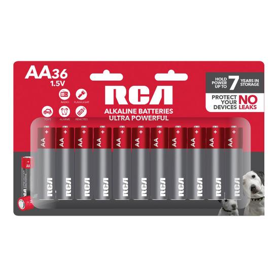 Picture of RCA BATTERIES ALK-AA-36