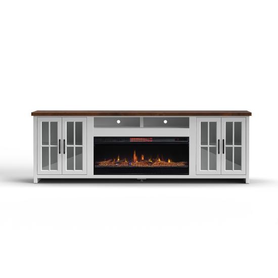 Picture of LEGENDS FURNITURE INC HT5410-BJW-HAMPTON-97"-TV-STND