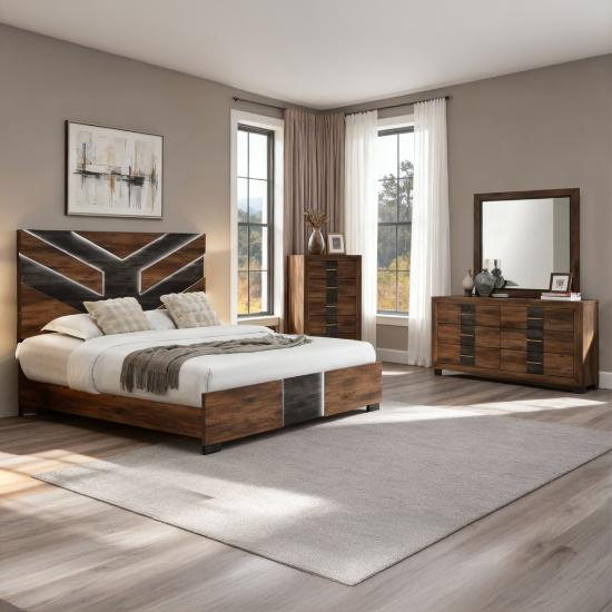 Picture of GLOBAL OPTIMUS-QUEEN-6PC-BEDROOM-PKG