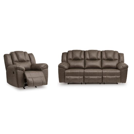 Picture of ASHLEY LOWILLA-SOFA&RECLINER-PACKAGE