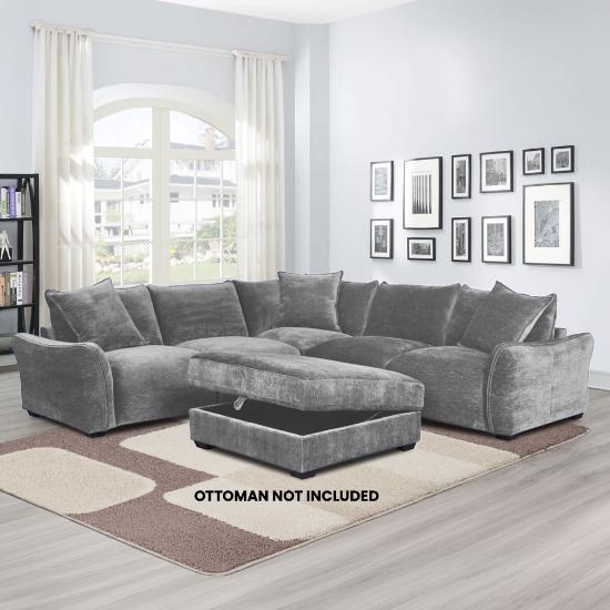 Picture of LIFESTYLE ENTERPRISE ADEN-5PC-MODULAR-SECTIONAL-PKG