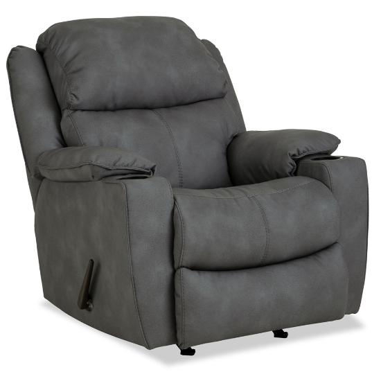 Picture of HOMESTRETCH, INC 245-91-62-ROCKER-RECLINER-PWTR