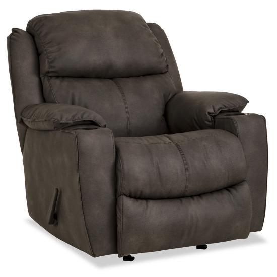 Picture of HOMESTRETCH, INC 245-91-21-ROCKER-RECLINER-BRWN