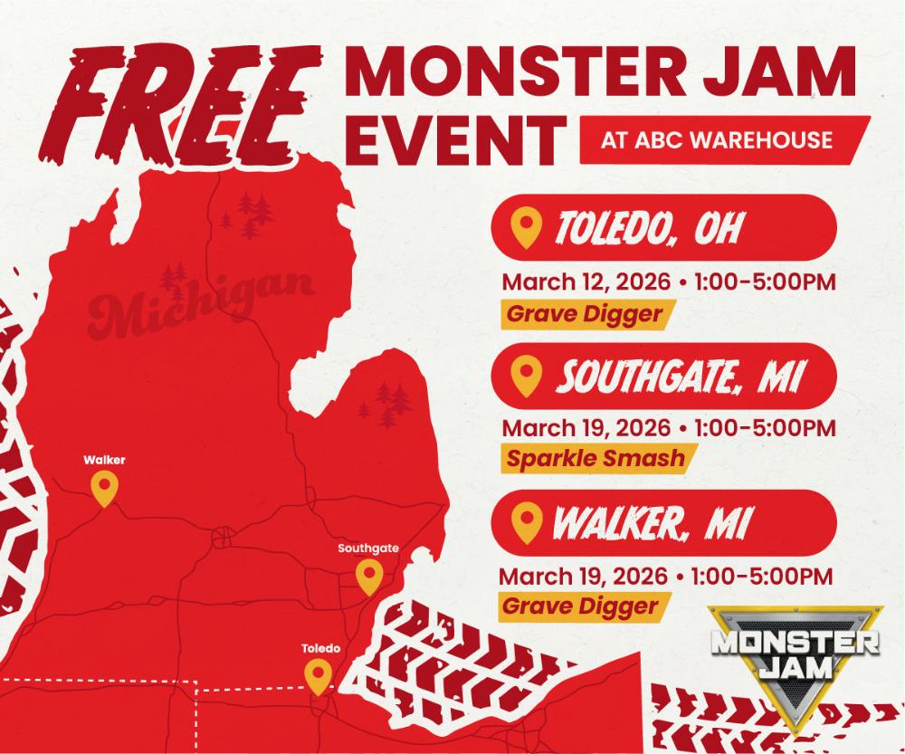 Free Monster Jam Event! Toledo - Southgate - Walker