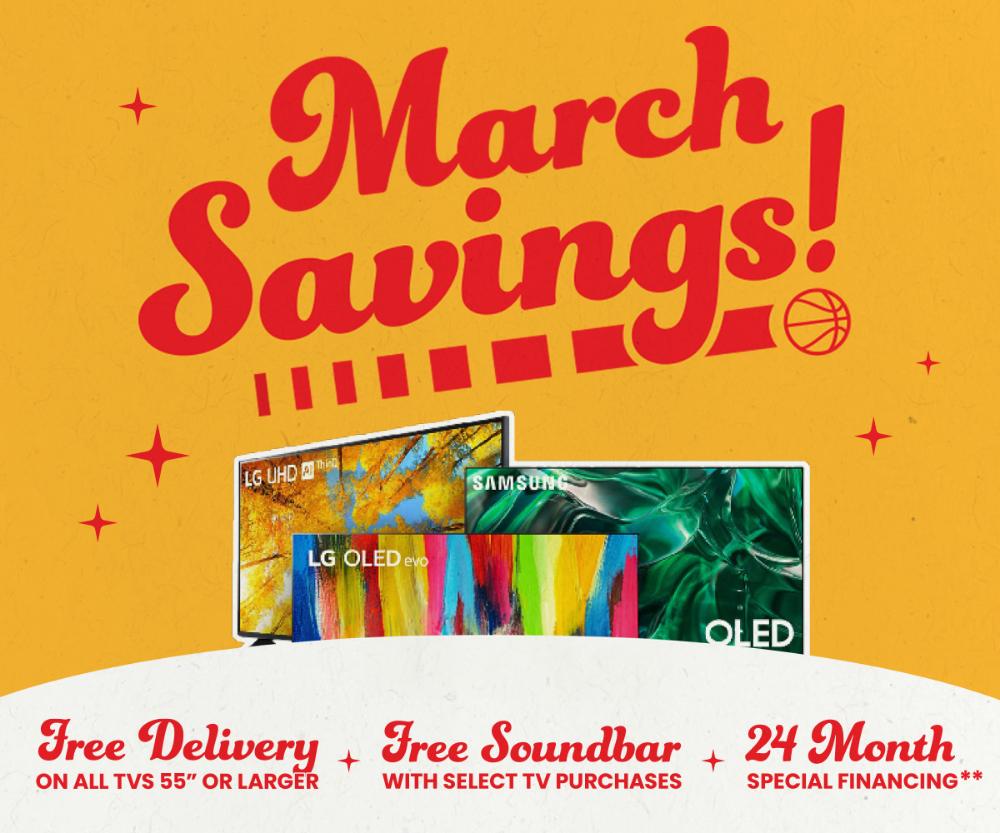 March Savings: The Best TV Deals at ABC Warehouse