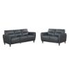 Picture of ITALIAN HOMES LLC BELLA-LEATHER-SOFA/LVST-PKG