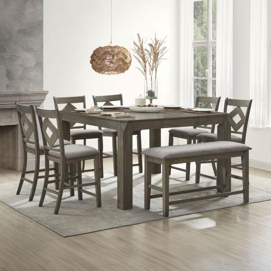 Picture of COSMOS FURNITURE INC ARIA-8PC-DINING-PACKAGE