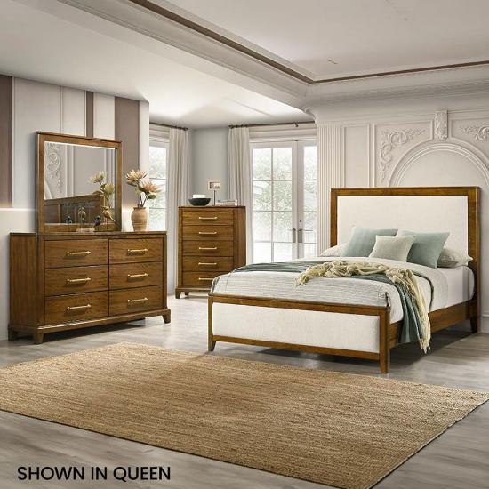 Picture of COSMOS FURNITURE INC CHARLOTTE-KING-6PC-BEDROOM-PKG