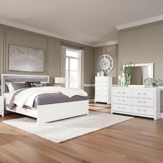 Picture of ASHLEY RAECHALLA-6PC-QUEEN-BEDROOM-WH