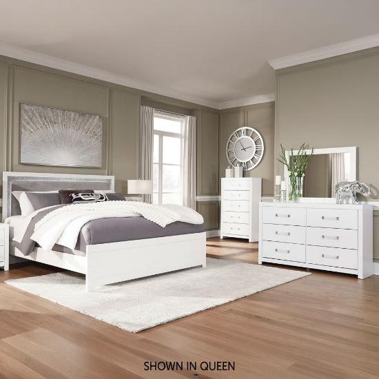 Picture of ASHLEY RAECHALLA-KING-6PC-BEDROOM-WHT