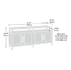 Picture of SAUDER 433576-TIFFIN-62"-TV-CRADENZA