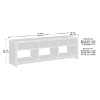 Picture of SAUDER 438274-70"-TV-CRADENZA-WALNUT