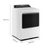 Picture of WHIRLPOOL WED8509TW