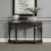 Liberty Furniture Hampton Sofa Table in Satin Sienna room setting