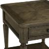 Liberty Furniture Maui End Table 4-way match fancy face veneer top detail
