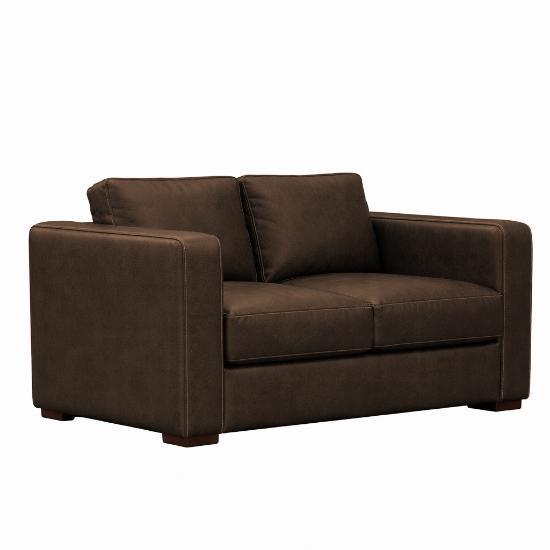 Picture of NATUZZI I002-005(AON2)-LOVESEAT-LEATHR