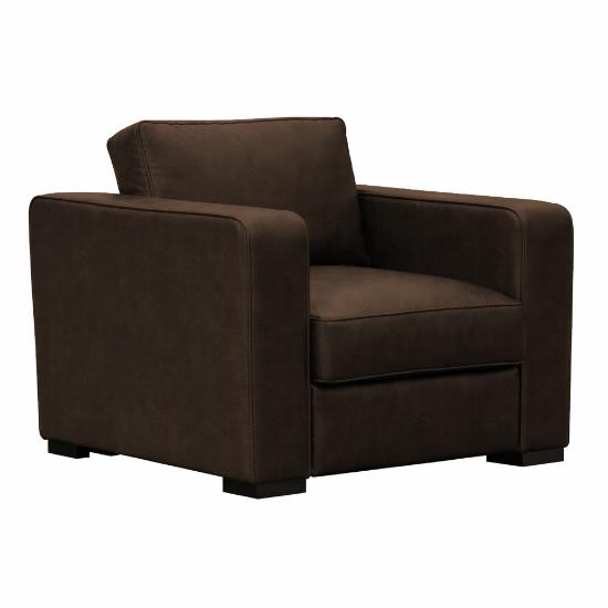 Picture of NATUZZI I002-003(AON2)-ARMCHAIR-LTHR