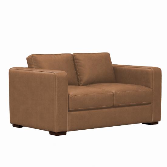 Picture of NATUZZI I002-005(AON1)-LOVESEAT-LEATHR