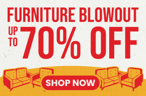 Furniture Blowout with savings up to 70% off furniture at ABC Warehouse.