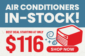 Top brand air conditioners and dehumidifiers on sale from LG, Polar Breeze, and Friedrich. Shop window air conditioners and save on cooling solutions for your home.