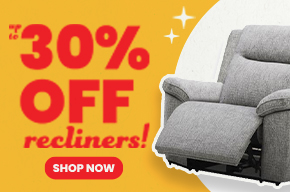 recliners save up to 30 percent