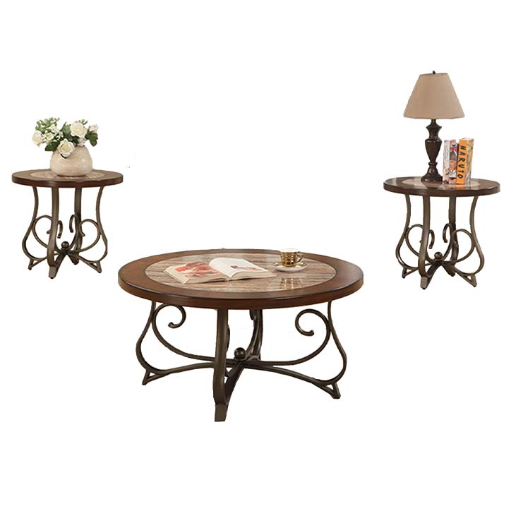Lifestyle Three Piece Table Set