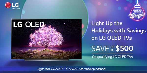 LG OLED Save Up to $500