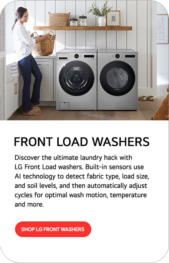 front load washer