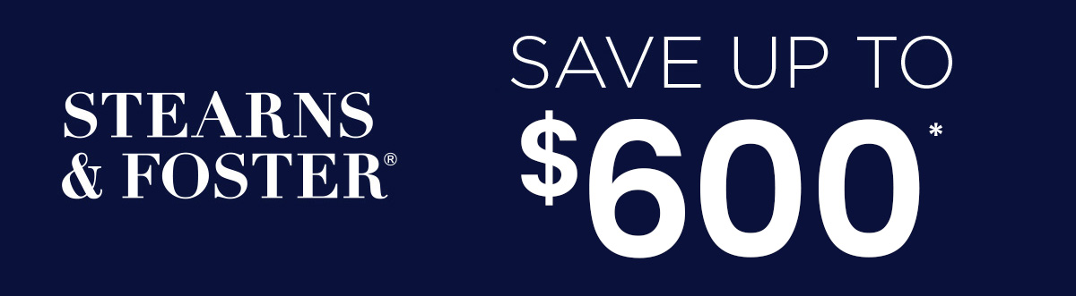 Stearns and Foster Memorial Day Sale Save Up To $600