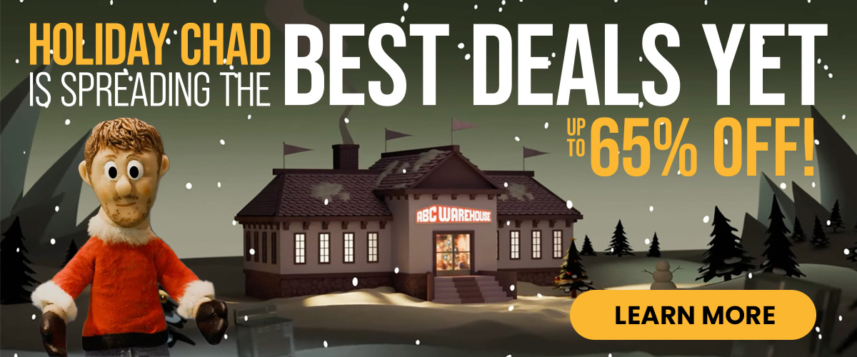 Holiday Chad is spreading the best deals yet