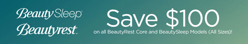 BeautyRest - Save $100 On Beautyrest Models