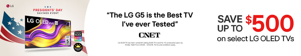 LG - LG Presidents Day Savings