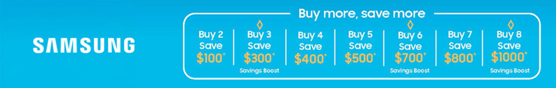 SAMSUNG - Up To $1000 Back On Samsung