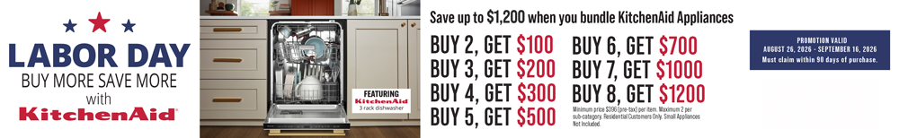 KITCHENAID - Save Up To An Extra $1200